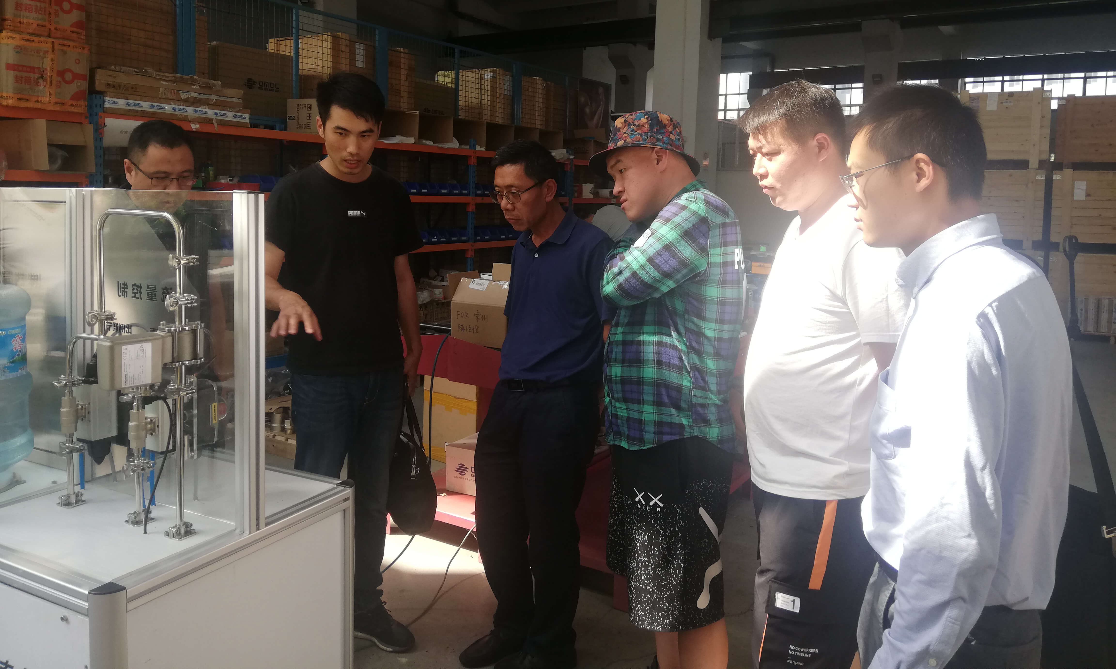 歡迎北京排水集團小紅門再生水廠蒞臨得銳自動化考察調(diào)研！